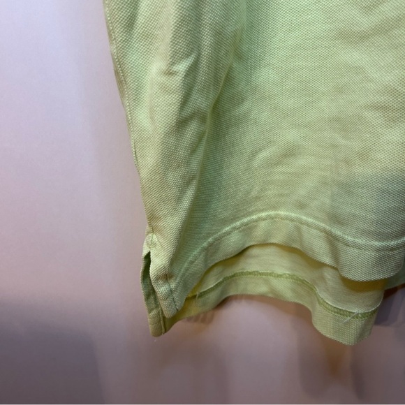 Brooks Brothers Men’s Lime Green Short Sleeve Polo Golf Shirt, Size XL - Picture 4 of 7